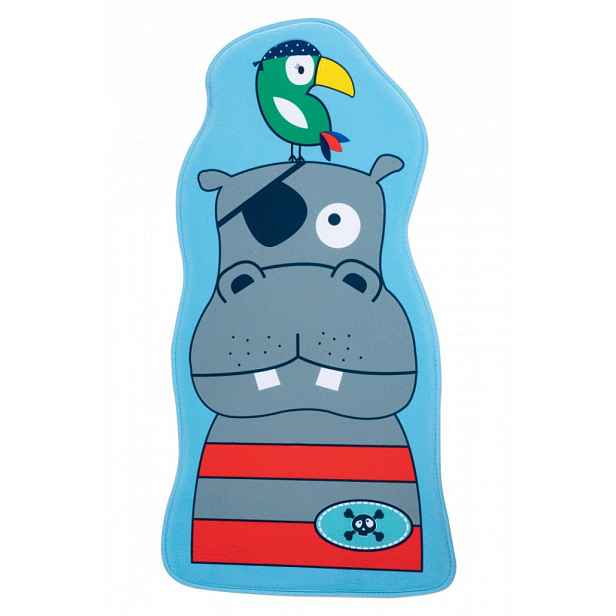 Dětský kusový koberec Mila kids 143 hippo, 60x80, vícebarevná, dětský pokoj, Obsession