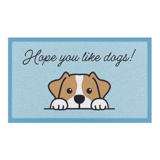 Rohožka 40x70 cm Hope You Like Dogs – Artsy Doormats