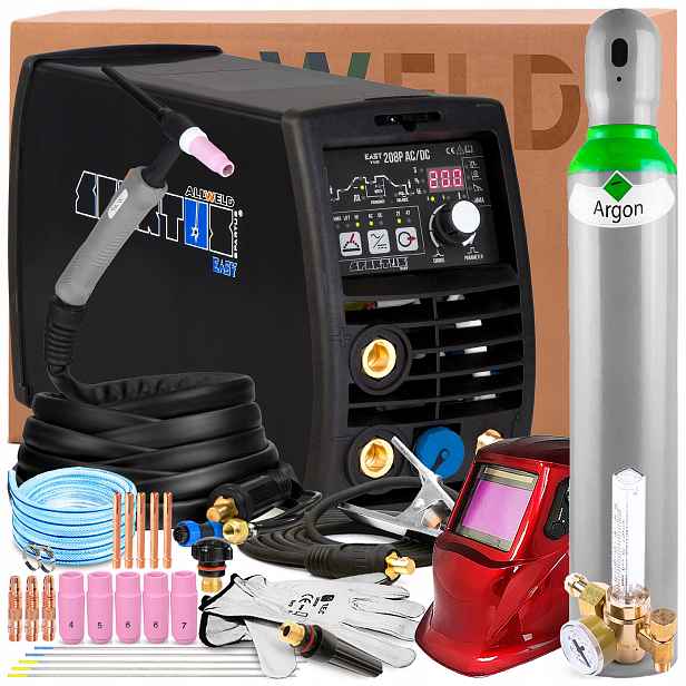 Svářečka Spartus Easytig 208P Ac/dc 230V 200A Lift Hf Puls Mma 2T/4T