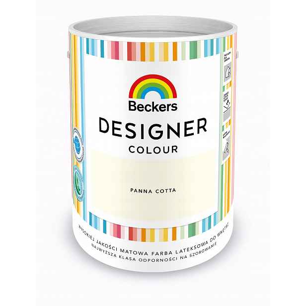 Beckers Designer Color 5L Mat Panna Cotta