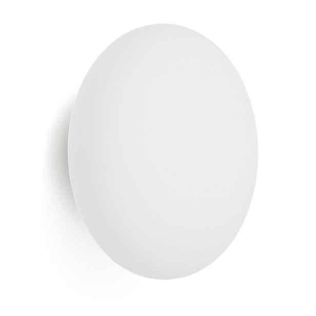 Bílé/ve stříbrné barvě nástěnné svítidlo ø 26 cm Bamila – Kave Home