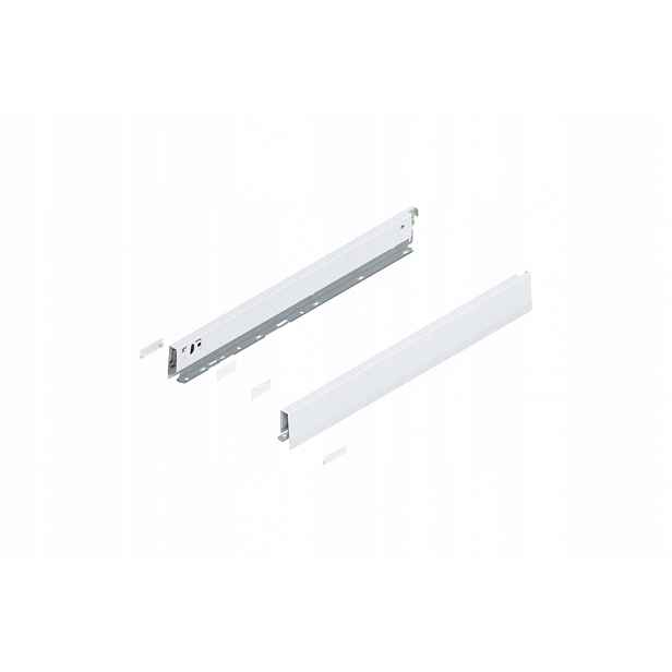 Blum 470N5502S Boční strana Merivobox, výška N (68.5 mm) 550 mm, hedvábně bílá