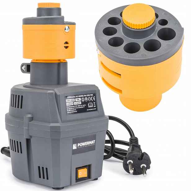 Brousek Na Vrtáky Hss 90W 3 16 mm 2 x Kámen 2 X Bezstupňový Adaptér