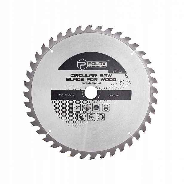 Kotoučová pila na dřevo 350 x 32.0/30.0 40Т Polax