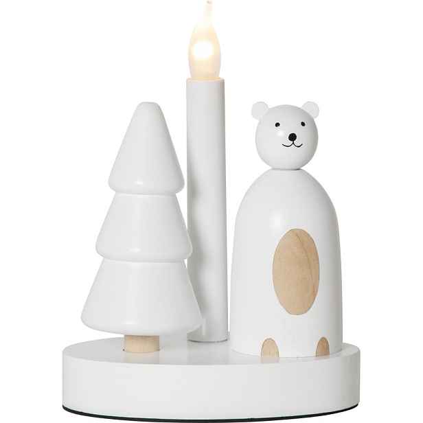 LED svícen do zásuvky (výška 21 cm) Christmas Joy – Star Trading