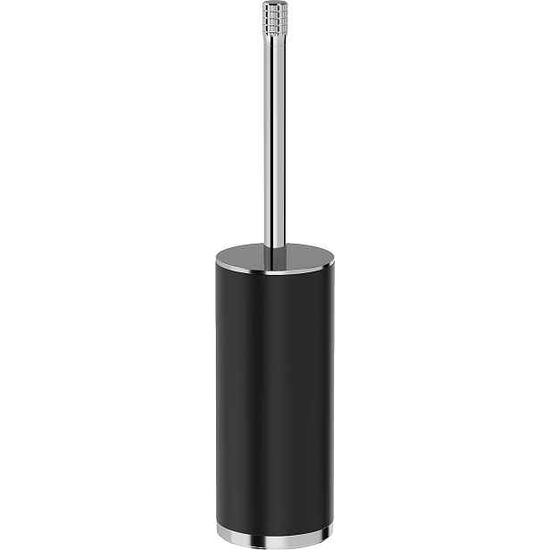 Mexen Triv stojící toaletní kartáč, černá/chrom 70A33073-00B