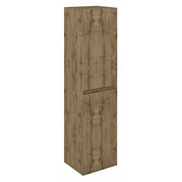 SAPHO - MORIAN vysoká skříňka 35x140x30cm, dub MR186