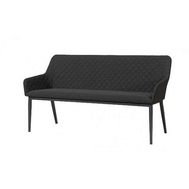 Zahradní pohovka PARIS LIKA-TEX antracit, luxusní, 3místná DPMG22-S1-312A