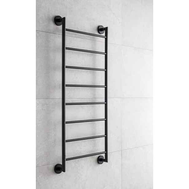 Sušák ručníků elektrický P.M.H. Niklas 146,2x65,7 cm černá NI26571462BR