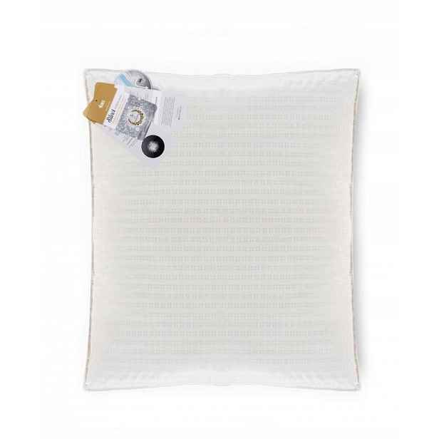 Amz Polštář Silver 90% husí peří 50x60 stříbrná nit