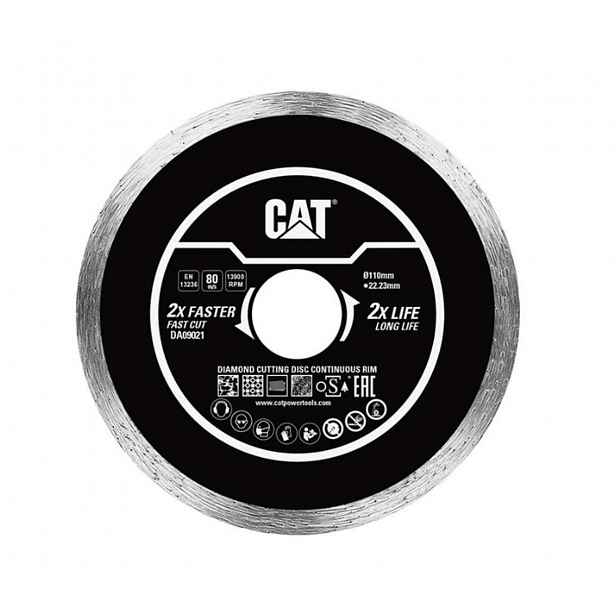 Caterpillar - Diamantový řezný kotouč 110x22,23 mm DA09021