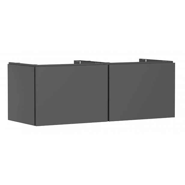 Hansgrohe Xilesa E - Umyvadlová skříňka, 50x138x55 cm, 2 zásuvky, matná šedá 54268760