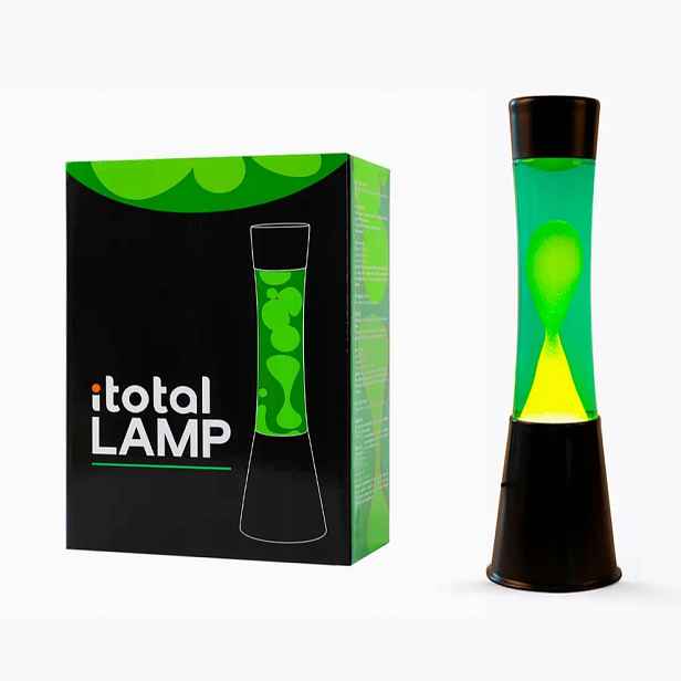 Lávová lampa Lava Lawa XL2345 Černá Zelená magmatická 40 cm Itot