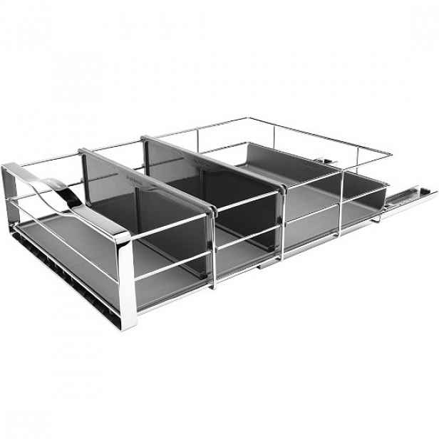 Výsuvný organizér do skříňky, 50,8 x 35 cm - simplehuman