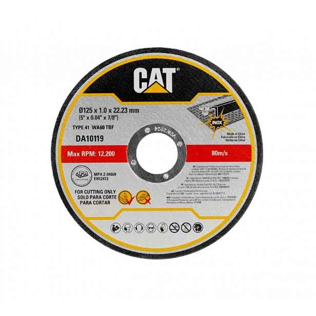 Caterpillar - Řezný kotouč 125 mm, 10 kusů DA10119