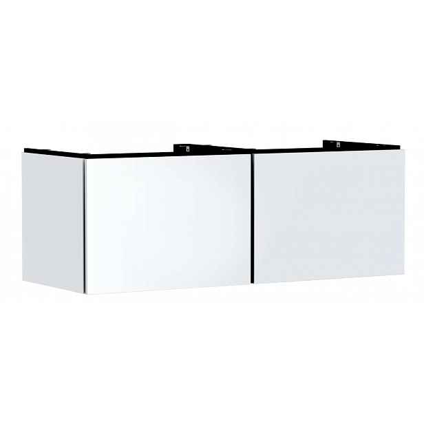 Hansgrohe Xilesa E - Umyvadlová skříňka, 50x138x55 cm, 2 zásuvky, matná bílá 54268700