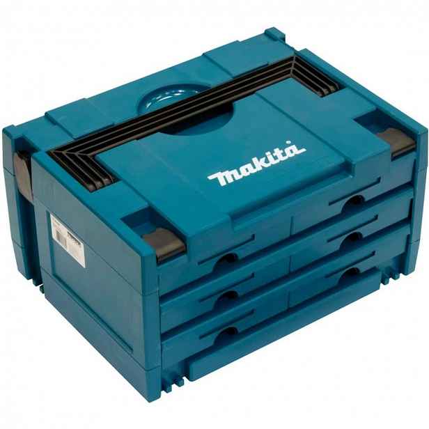 Makita - Kufr na nářadí Makpac, 6 zásuvek P-84333