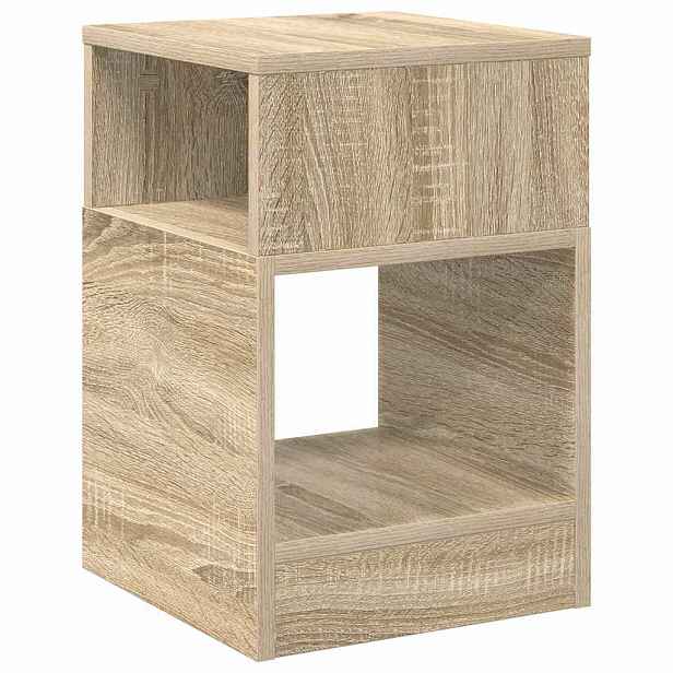 vidaXL Odkládací stolek Sonoma dub 30,5 x 30 x 45 cm Kompozitní dřevo