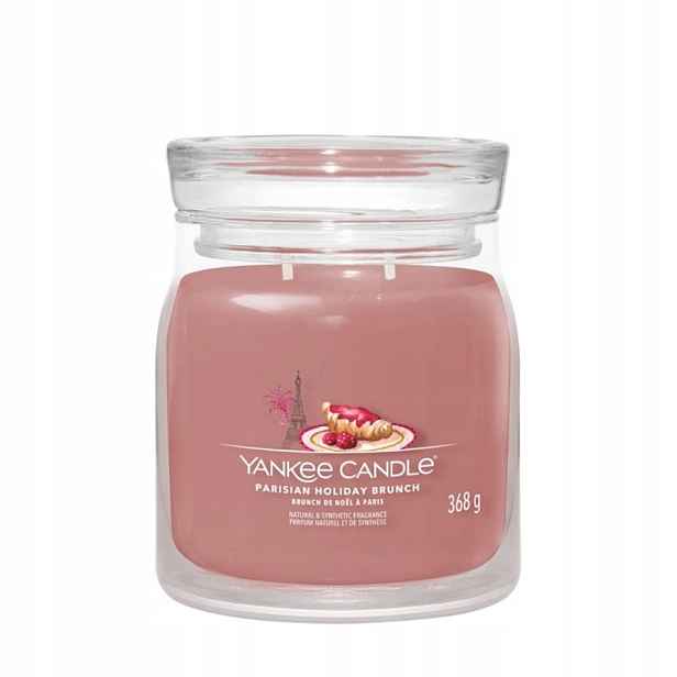 Vonná svíčka Yankee Candle Parisian Holiday Brunch Střední
