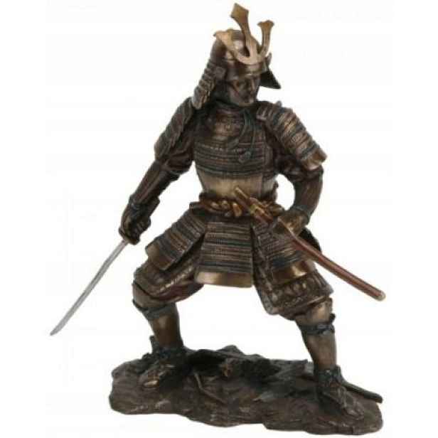 Figurka Samuraj v brnění s katanou II Styl Veronese