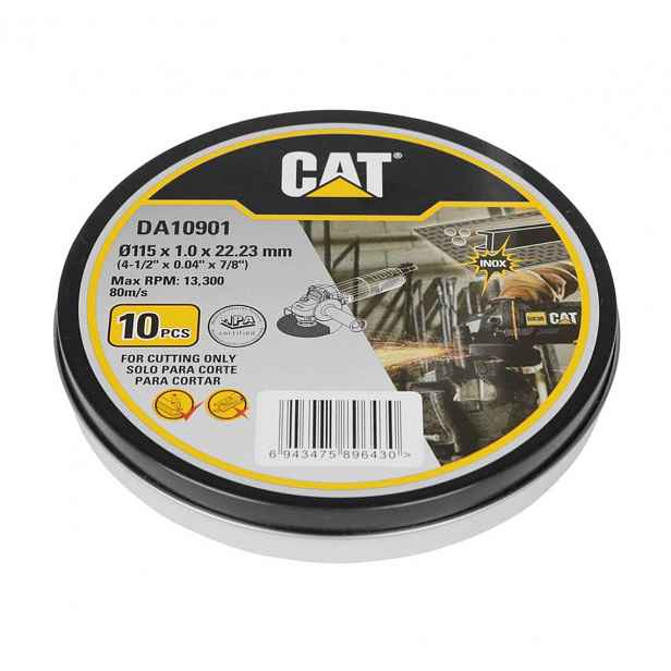 Caterpillar - Řezný kotouč 115 mm, 10 kusů DA10901