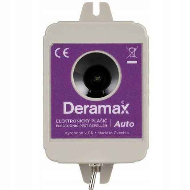 Deramax Auto ultrazvukový plašič (odpuzovač) kun a hlodavců do auta, 9V