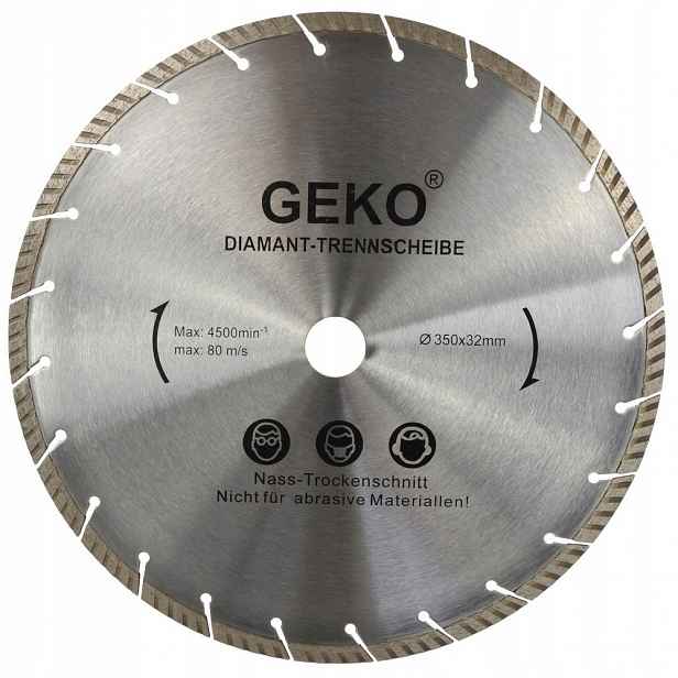 Diamantový Kotouč 350 MM X 32 MM Laser Šedý