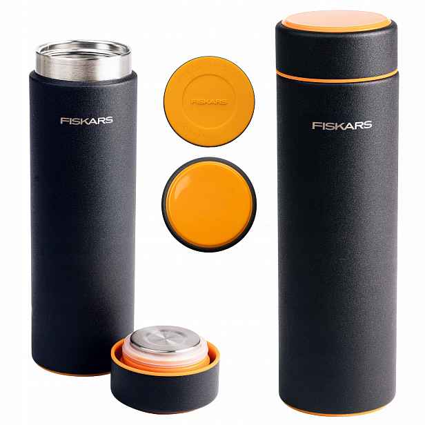 Fiskars On-the-go Termos termohrnek vzduchotěsný na kávu a čaj 500 ml