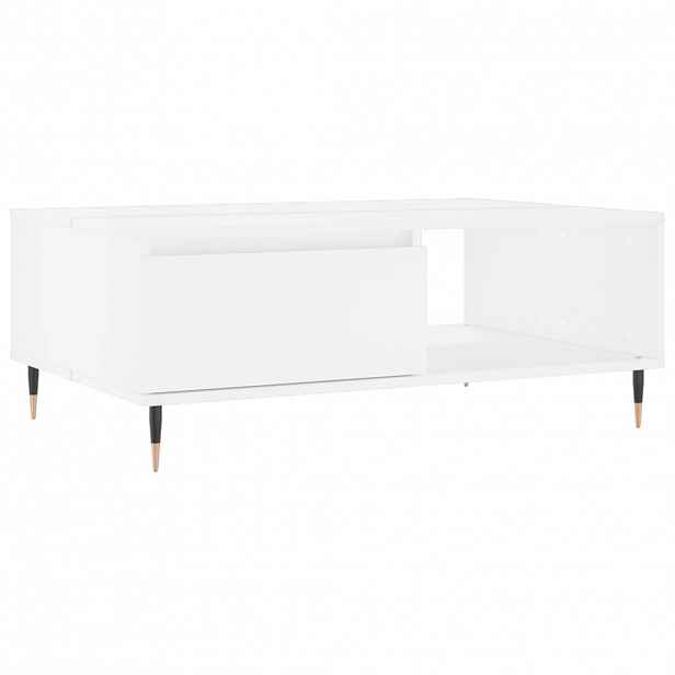 vidaXL Konferenční stolek bílý 90 x 60 x 35 cm kompozitní dřevo
