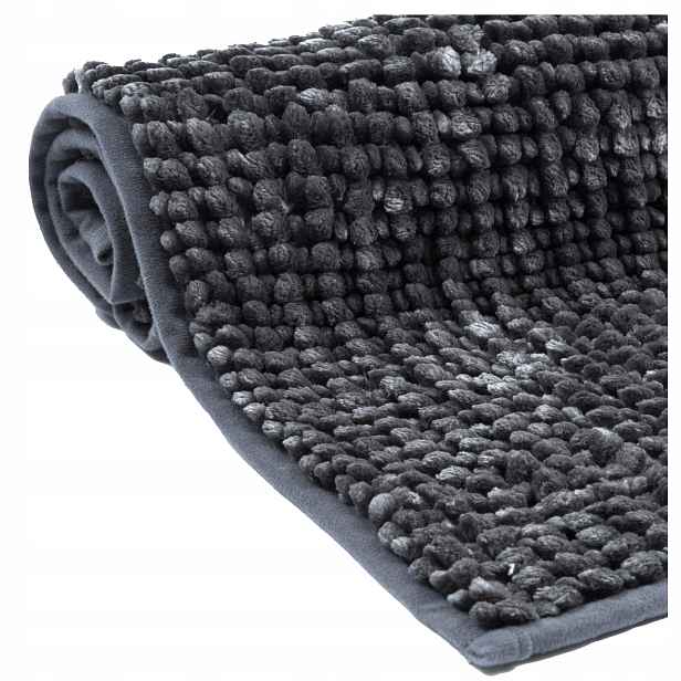 Koupelnová předložka Shaggy Chenille 60x90 cm Glamour Protiskluzová pro praní