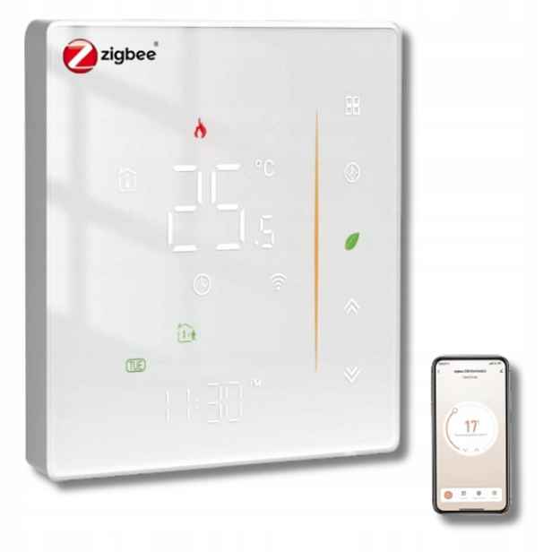 Podlahový termostat Zigbee 3.0 Moes Tuya – inteligentní ohřev vody