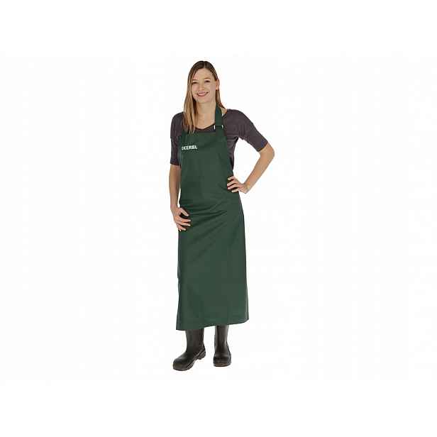 Voděodolná zástěra na dojení Kerbl 15614 Premium Apron, 125X118cm, zelená