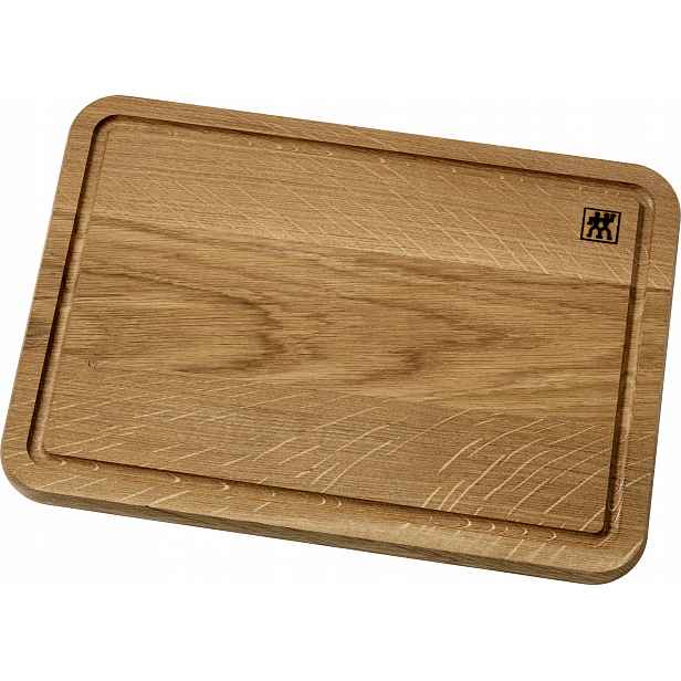 Deska na krájení Zwilling Dubová 35x25 cm s drážkou