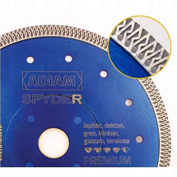 Diamantový Kotouč Adiam Spyder Pro pro řezání dlaždic o průměru 250 mm