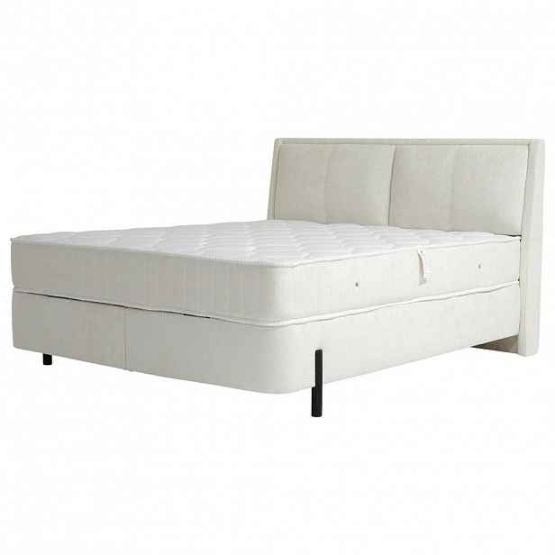 Hom`in POSTEL BOXSPRING, 180/200 cm, bílá