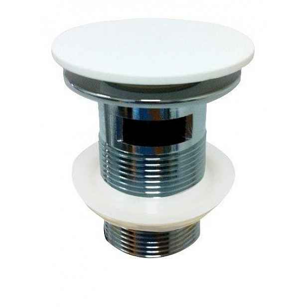 SAPHO - NIAGARA umyvadlová výpust 5/4“, click-clack, Rockstone bílá mat WN060