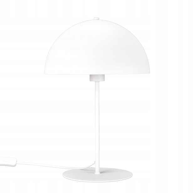 Stolní lampa kulatý stínidlo Nola zlatá Trio 45 cm