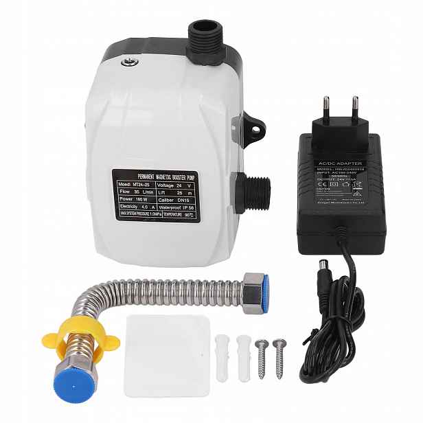 Čerpadlo 24V180 W pro vodu 35 l/min Tiché Zvýšení tlaku