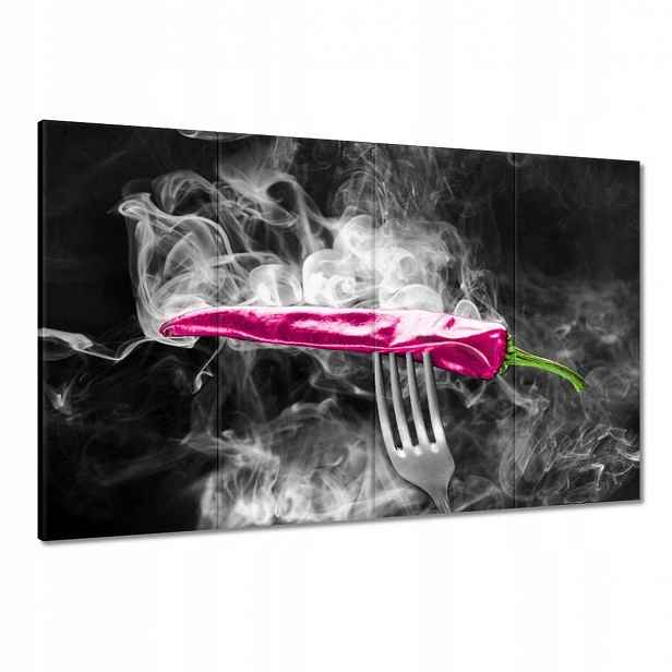 Obrazy 120x80 Růžová paprika