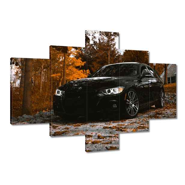Obrazy 100x70 Černé Bmw Podzim