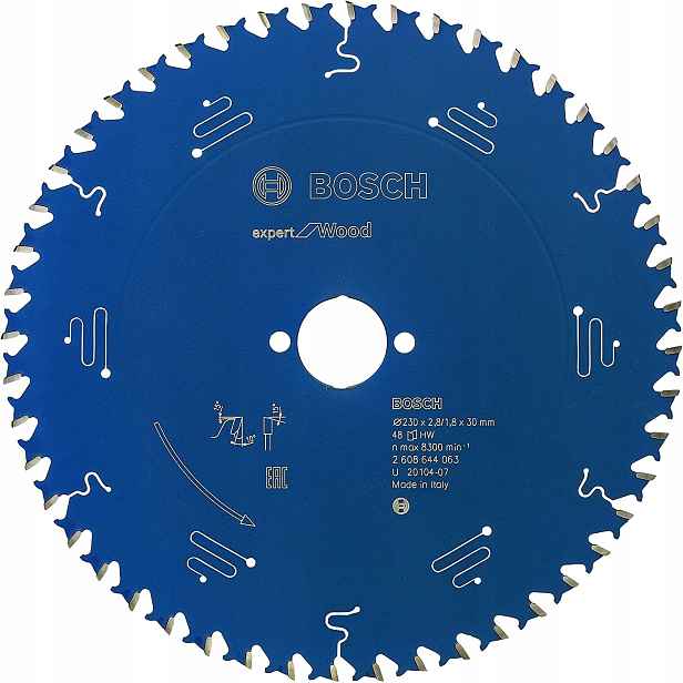 Kotoučová Pila 230x30mm 48-ZUBŮ Expert for Wood. Na Dřevo B2608644063