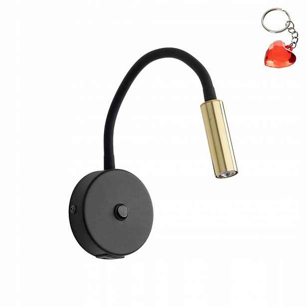 Nástěnná lampa Černá Kov 36x32 cm Pohyblivá G9 Lagos Tk Lighting