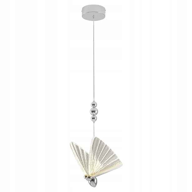 Závěsná lampa Light Prestige Mariposa 1 Led stříbrná LP-1715/1P Ch
