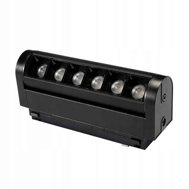 Domeno magnetická kolejnicová lampa 48V Led 6W 4000K 480lm Ultra Slim černá