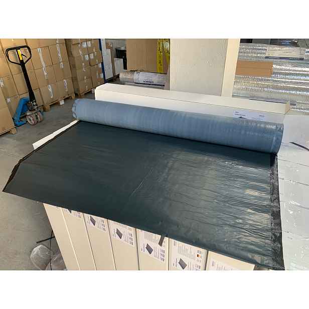 Izodach Metalroof samolepicí membrána, oprava střechy bez hořáku