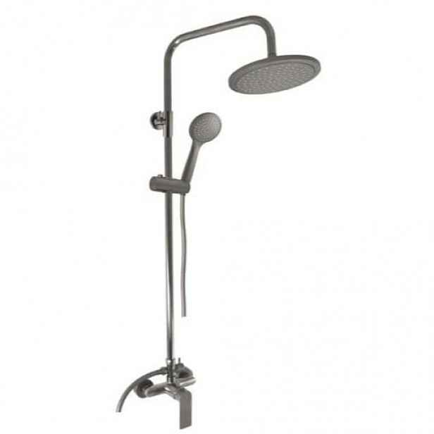 RAV SLEZÁK Nil sprchový systém metal grey kartáčovaná nl182.5/5-43mgk NL182.55-43MGK
