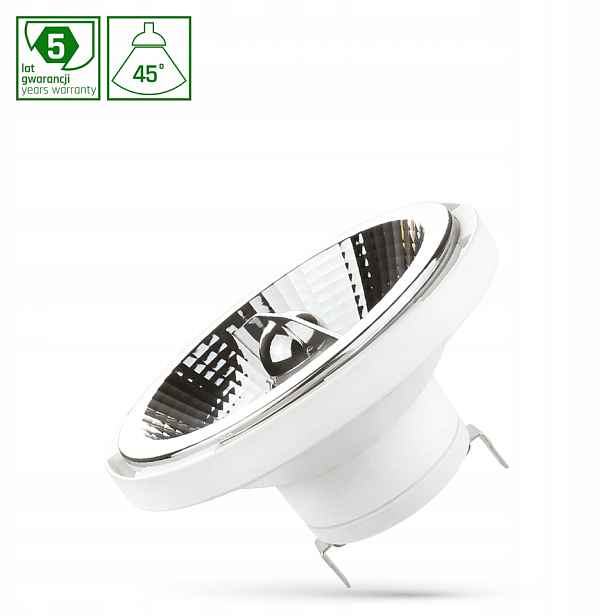 Led žárovka AR111 G53 12V 14W 45st Neutrální barva