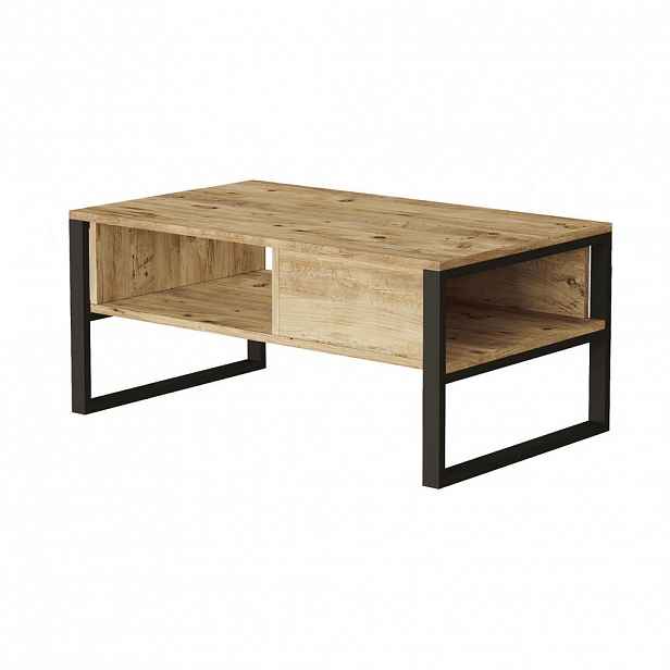 [en.casa] KONFERENČNÍ STOLEK Laukaa 100/60/45 cm
