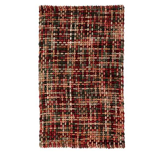Koupelnová předložka Belweder multi červená, 50x80, vícebarevná, koupelna, Multi-decor