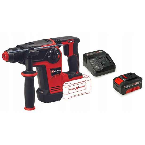 Einhell Příklepové Kladivo Tp-hd 18/26Li Bl 4514265 Sada Akumulátor 4AH E-box